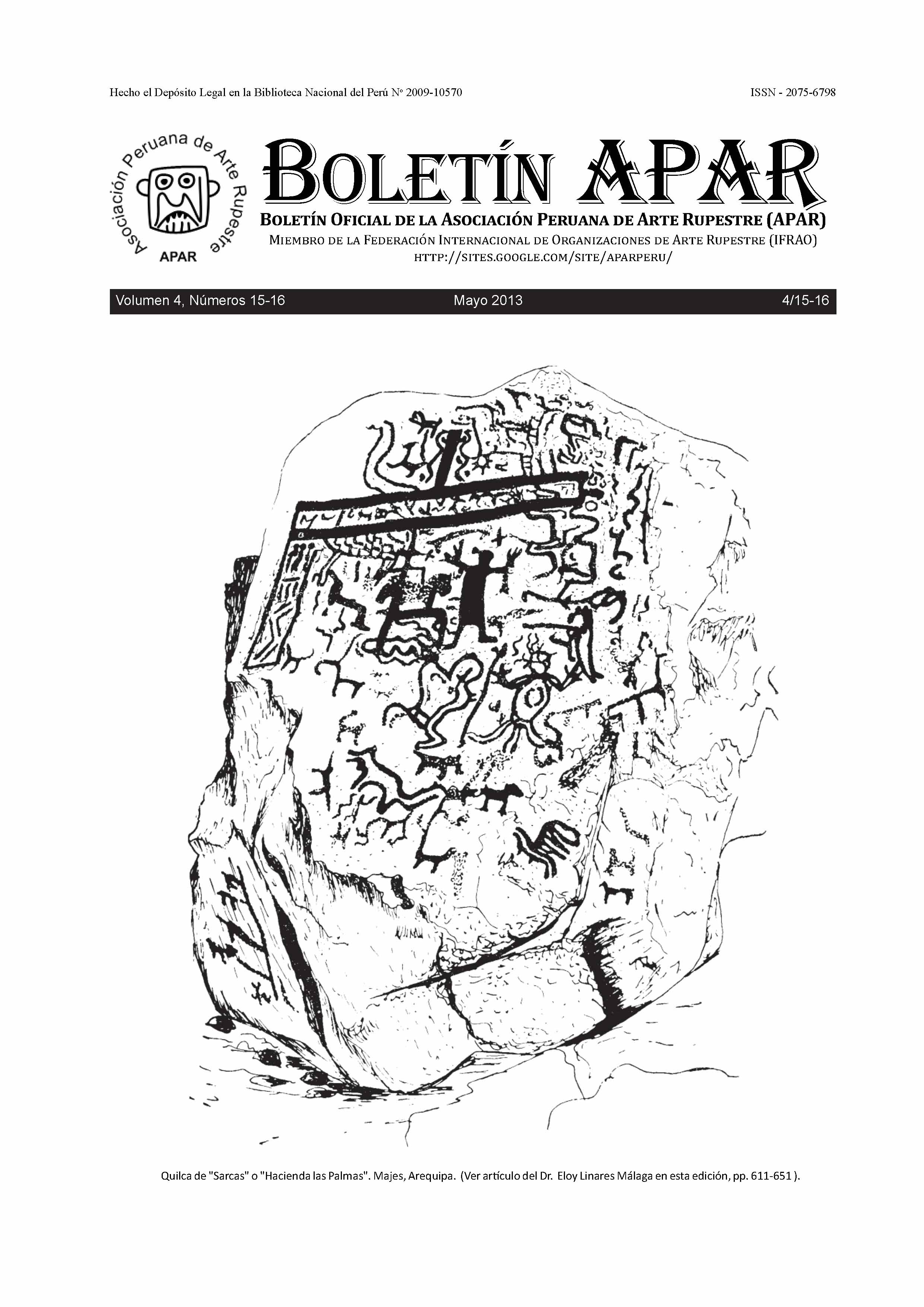 Ver Vol. 4 Núm. 15-16 (2013)