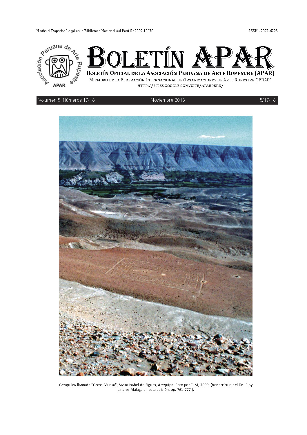 Ver Vol. 5 Núm. 17-18 (2013)
